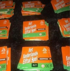 Het Nederlandse elftal 397 stuks leverbaar geseald nieuw     